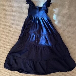 Hill House Navy Nap Dress Sz S